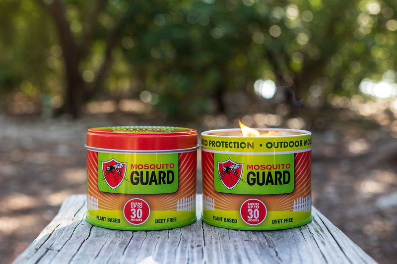 Mosquito Guard شمعة طاردة للبعوض 12 أونصة - تحترق لمدة 35 ساعة، رائحة منعشة، شموع السترونيلا النباتية لطرد البعوض في الهواء الطلق والداخل - Image 3