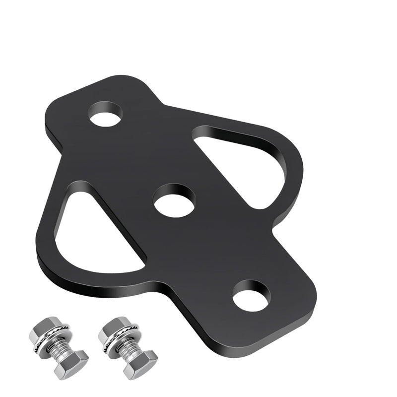 VONLX Three Way Trailer Hitch Adapter with Bolt Receiver Hitch for Lawn Mower 3Way ATV Hitch Attachments for Golf Cart Garden Tractor Flat Towing Tow Ball Mount Lawn Mower Chain and Tow Strap - Image 3