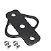 VONLX Three Way Trailer Hitch Adapter with Bolt Receiver Hitch for Lawn Mower 3Way ATV Hitch Attachments for Golf Cart Garden Tractor Flat Towing Tow Ball Mount Lawn Mower Chain and Tow Strap - Image 2