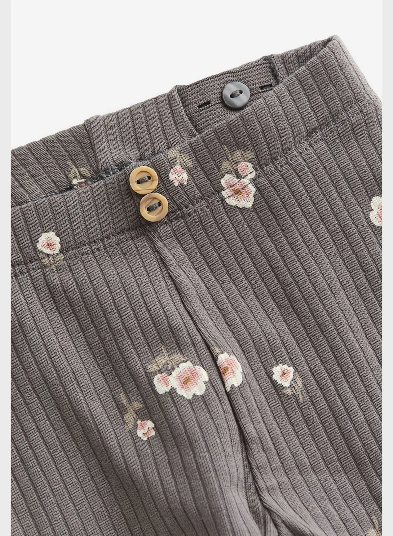 H&M Infant Floral Aop Top & Leggings With Headband