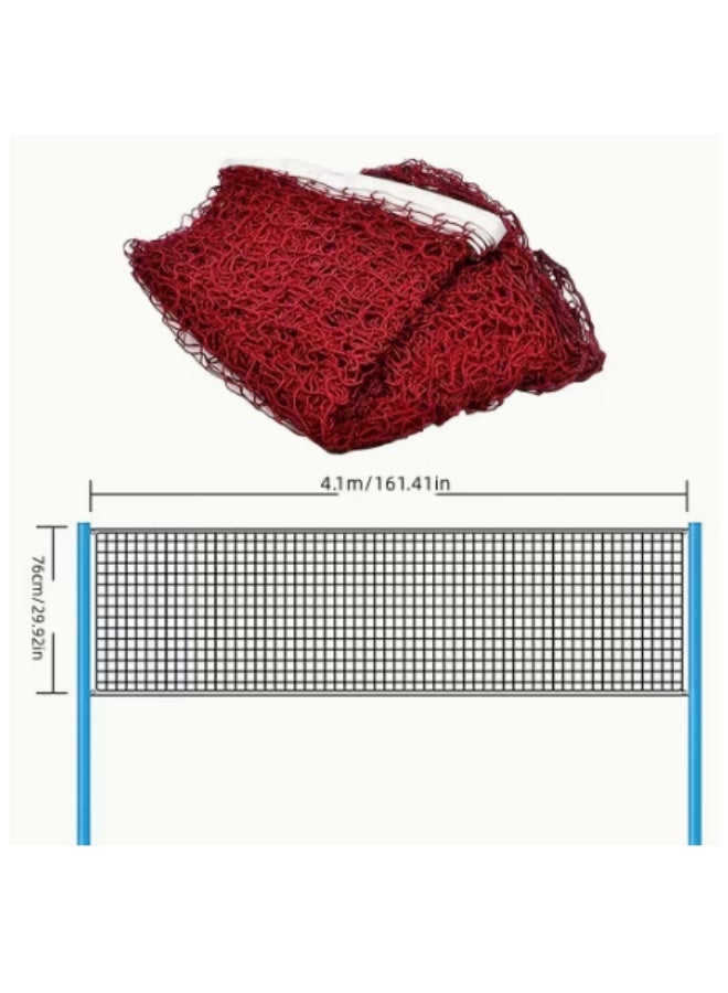 Badminton Net- Orange 20X2 1.2X3/4 Ft B202534Yy-Org