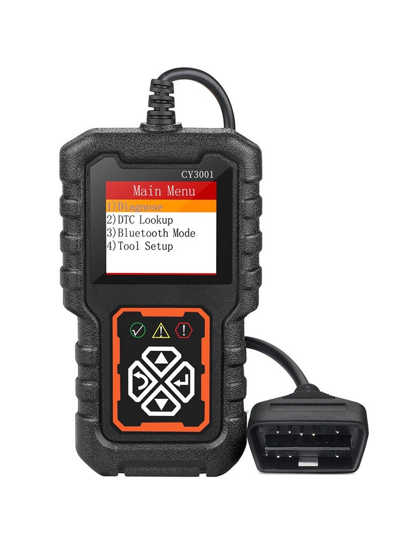 Loquat Automotive fault diagnosis instrument - a professional car code reader used for diagnosing OBDII car inspection engine lights - Image 1