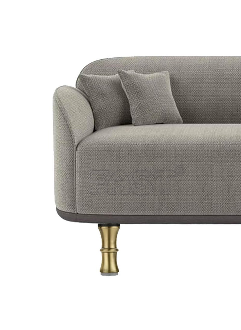 FAST FAST FSL01 Brass Antique Heavy Duty Sofa Legs with Rubber Pads for Sofa Bed FurnitureColor Match Gold Brown Black 4 Inch  - Image 5