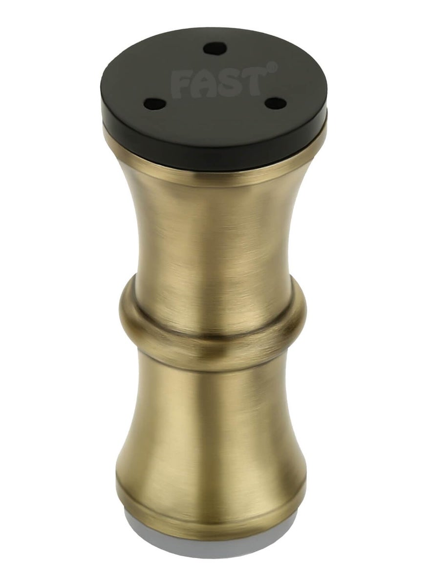 FAST FAST FSL01 Brass Antique Heavy Duty Sofa Legs with Rubber Pads for Sofa Bed FurnitureColor Match Gold Brown Black 4 Inch  - Image 3