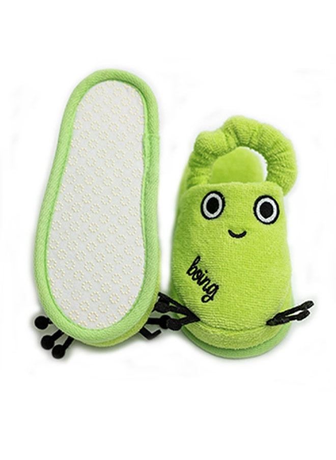 Milk & Moo Cacha Frog Toddler Slippers  - Image 4