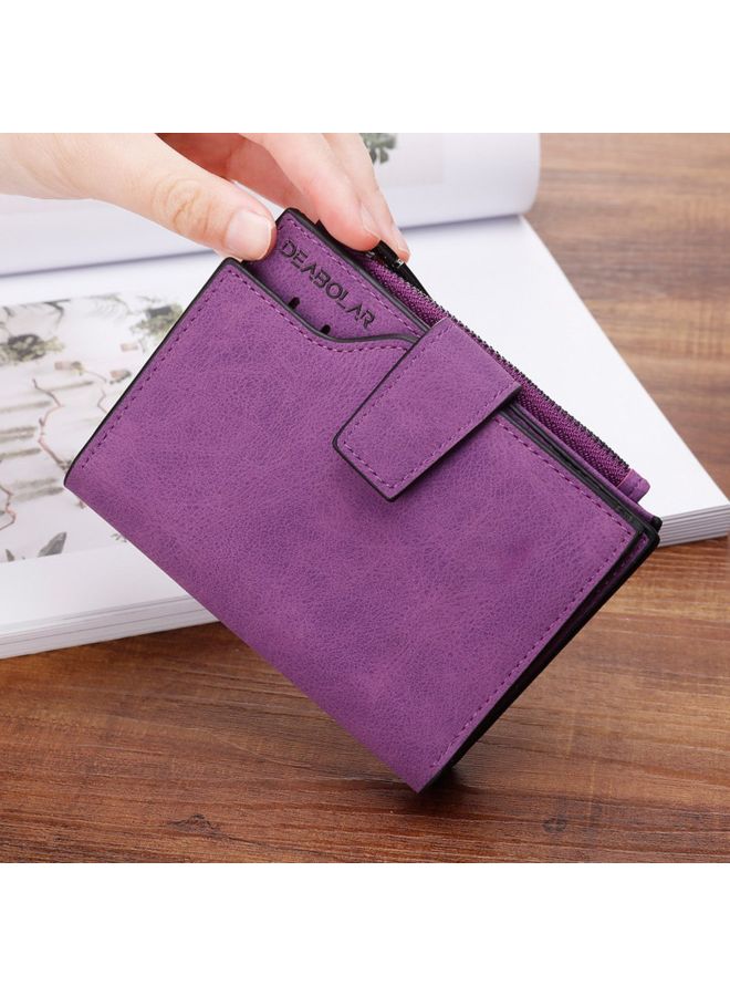 نيبمينينت محفظة من الجلد الصناعي أرجواني - Image 1