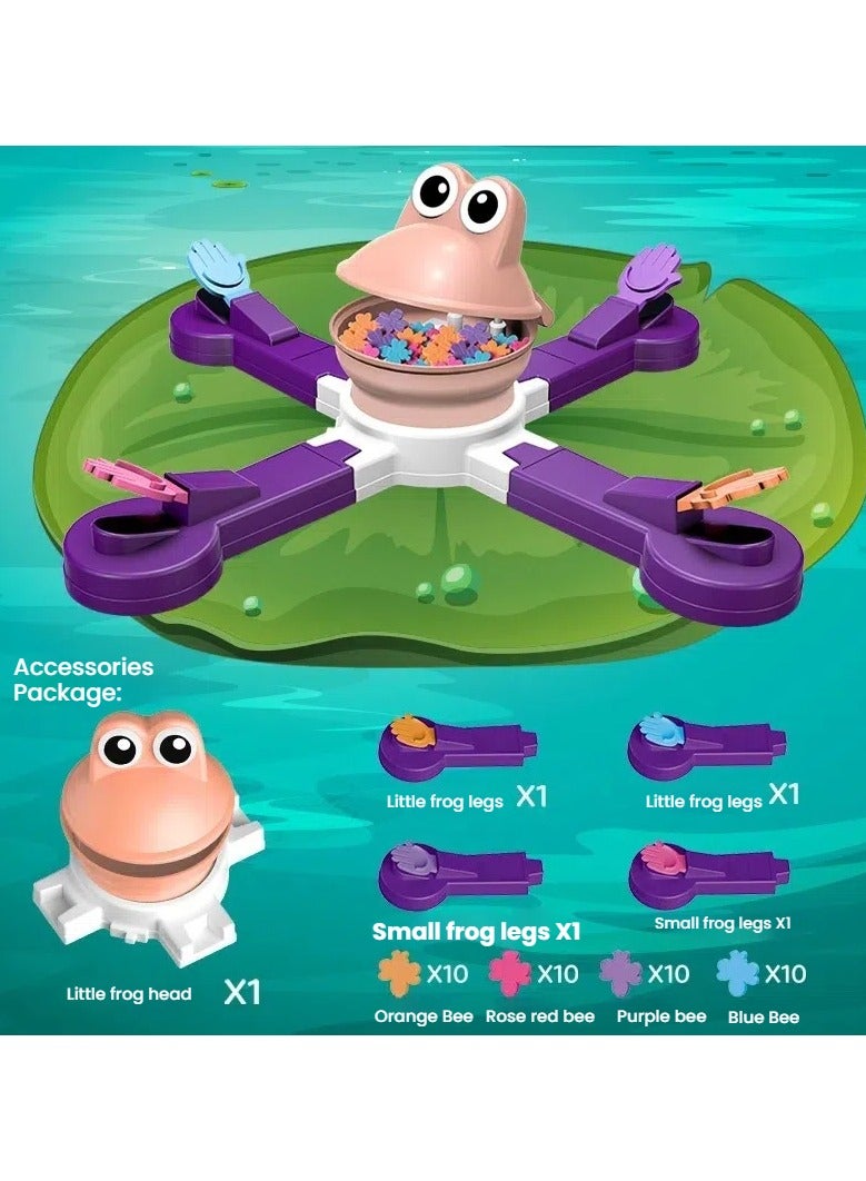 general Electric Frog Adventure Fun Feeding Eating Insects Eating Beans Multiplayer Interactive Toys Party Games - Image 2