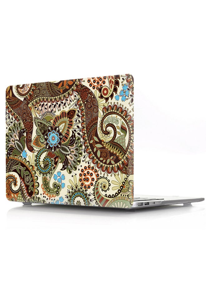 Generic - For Macbook Protective Shell Apple Notebook Paisley Pattern Series Notebook Protective Cover-Color:Protective Shell Packaging-Applicable Model:15pro With Touch Bar(A1707/A1990) - Image 1