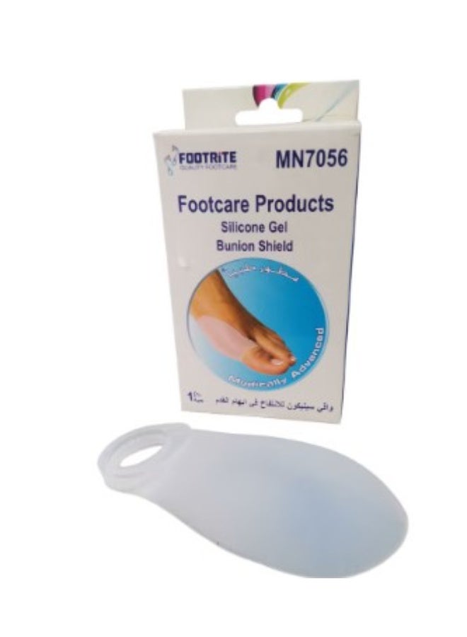فوترايت واقي اصبع القدم سيليكون مع جل تخفيف الام التورم،  MN7056 - Image 1