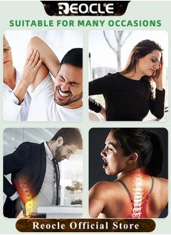REOCLE Unisex Posture Corrector Adjustable Breathable Back Support Neck Shoulder Clavicle Belt Straightener Upper Spine Improves Posture & Neck for Men Women  - Image 5