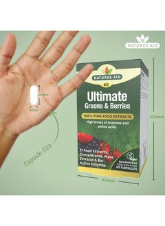 Natures Aid NATURES AID Organic Ultimate Superfoods, 60 EA  - Image 3