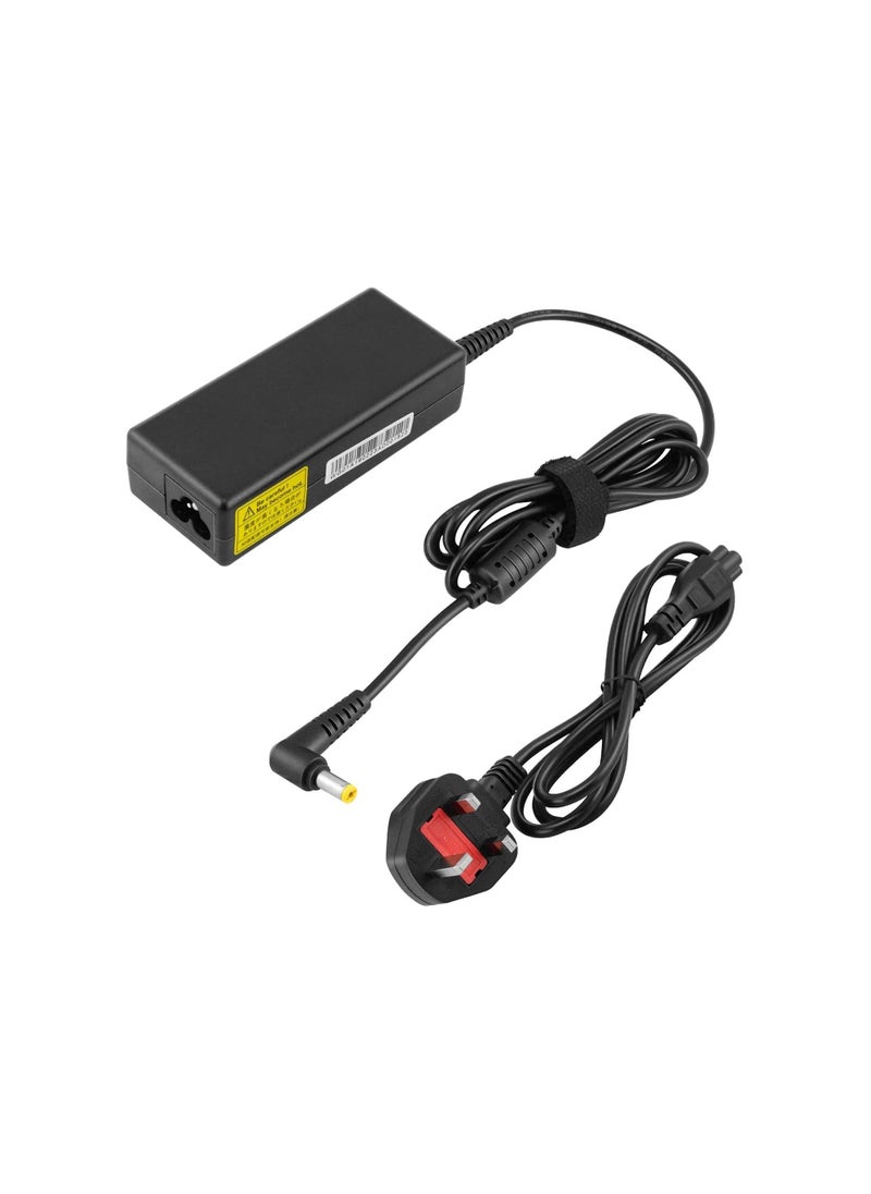 CSF 65W Acer Laptop Charger Compatible With Acer Aspire, Power Supply 19V 3.42A For Acer Es1-511 E1 E3 E3-111 E5 And More, Yellow Connecter Tips 5.5X1.7Mm  - Image 2