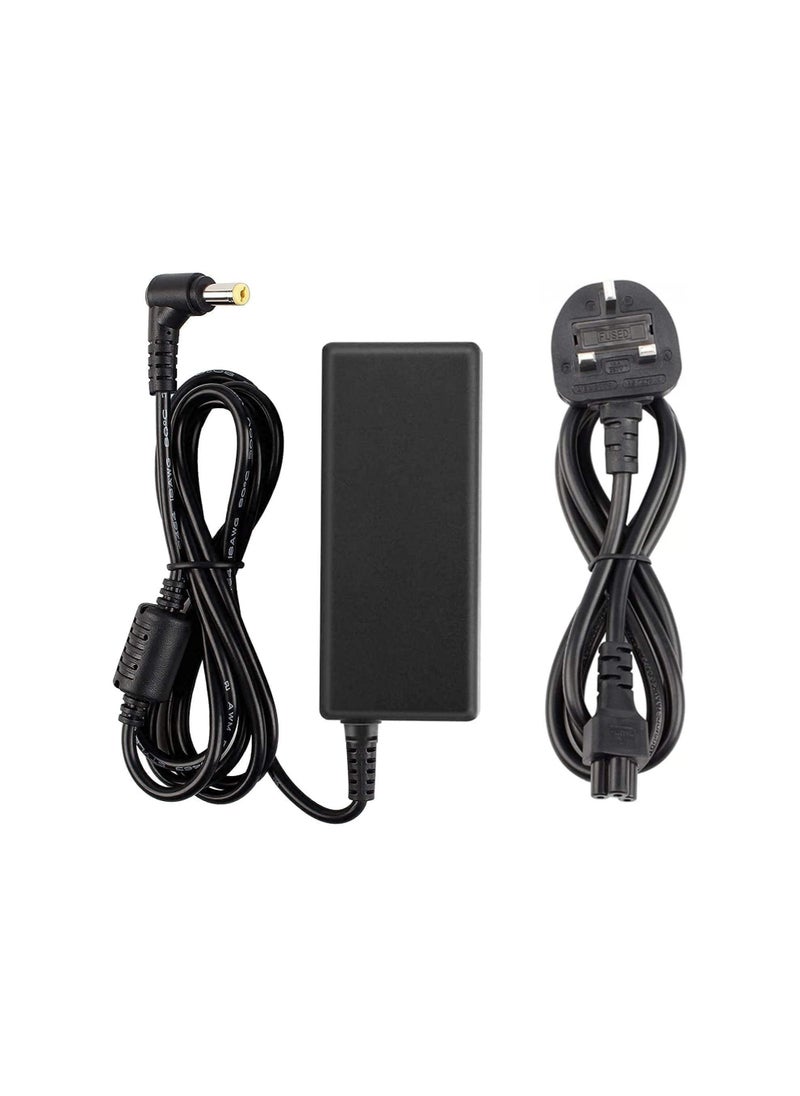 CSF 65W Acer Laptop Charger Compatible With Acer Aspire, Power Supply 19V 3.42A For Acer Es1-511 E1 E3 E3-111 E5 And More, Yellow Connecter Tips 5.5X1.7Mm  - Image 1