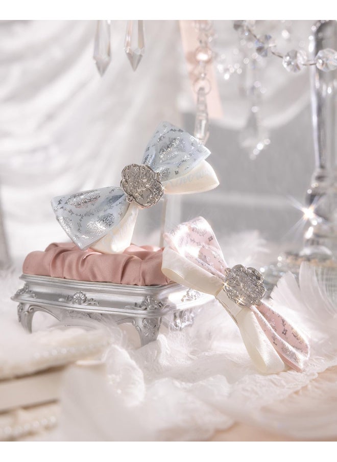 Flower Knows - مشبك شعر من سلسلة Swan Ballet لتصفيفات الشعر المرفوعة الأنيقة وتزيين الشعر 01 أزرق فاتح - Image 1