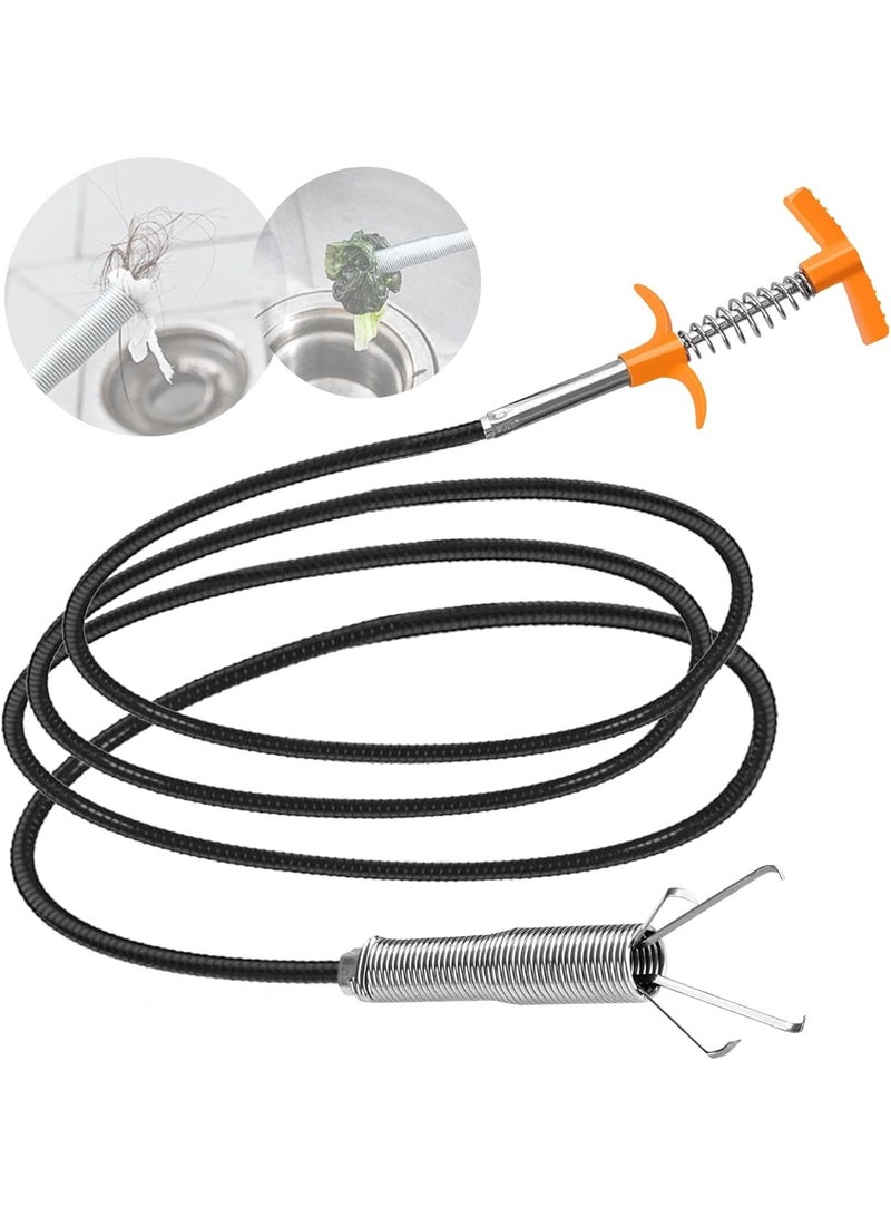 Light Duty Household Drain Cleaning Tool for Reaching Minor Clogs - Image 1