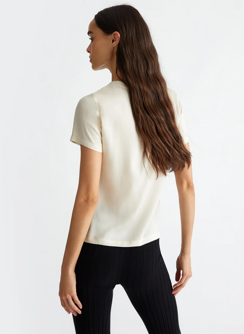 Liu Jo Satin T-shirt