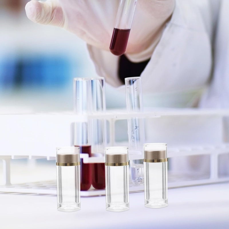4pcs 10ml Plastic Reagent Bottles with Dual Layer Lids for Travel Medicine Skin Care and Lab - Image 5