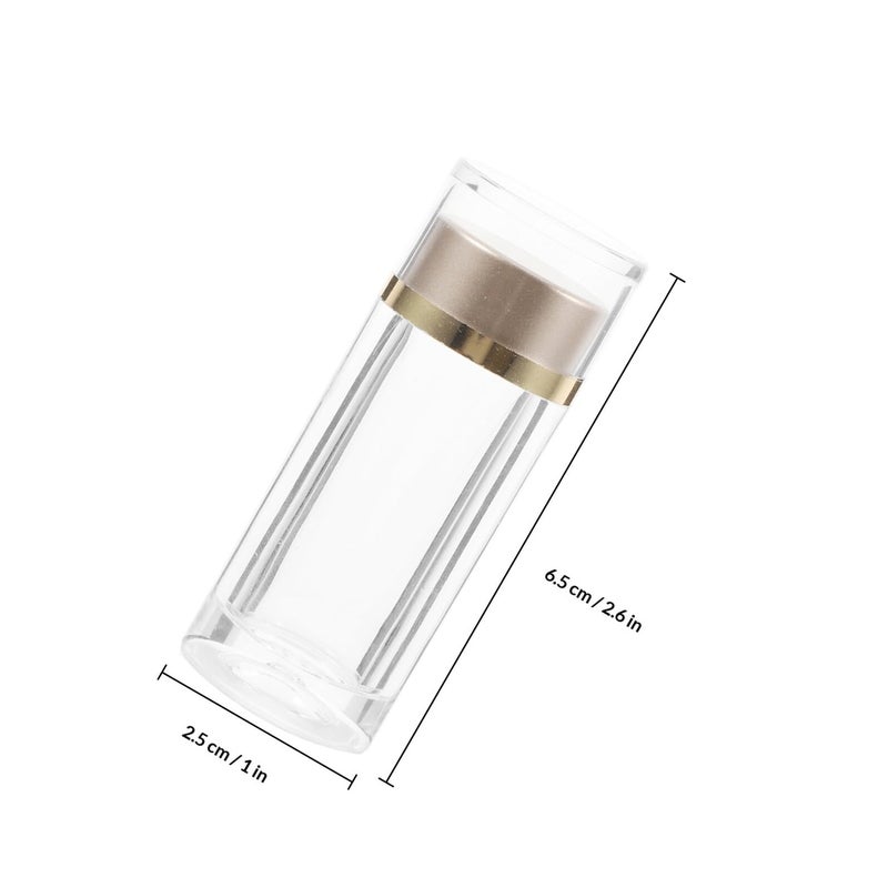 4pcs 10ml Plastic Reagent Bottles with Dual Layer Lids for Travel Medicine Skin Care and Lab - Image 3