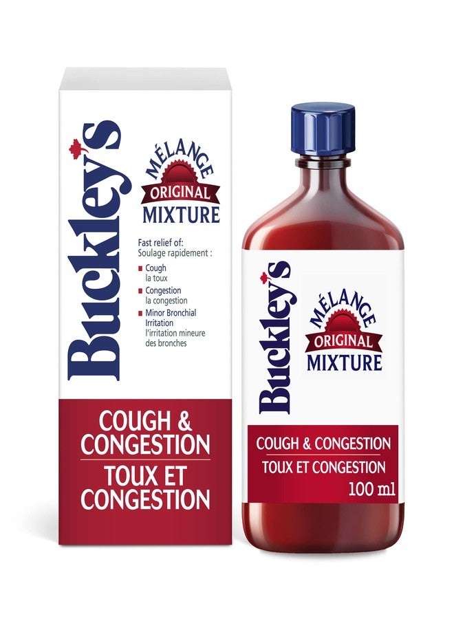 BUCKLEY'S Original COUGH CONGESTION Syrup 100 ml Size - Image 1