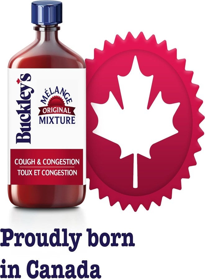 BUCKLEY'S Original COUGH CONGESTION Syrup 100 ml Size - Image 2