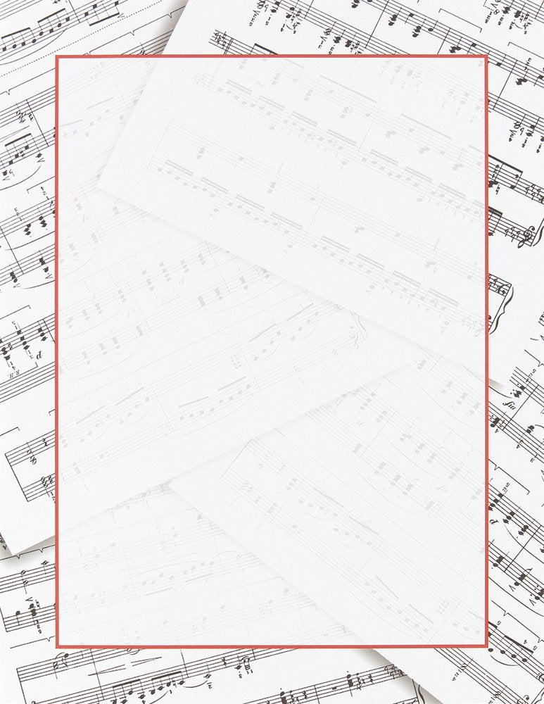 Great Papers! Sheet Music Letterhead, 8.5"x11", 80 Count (2014238)