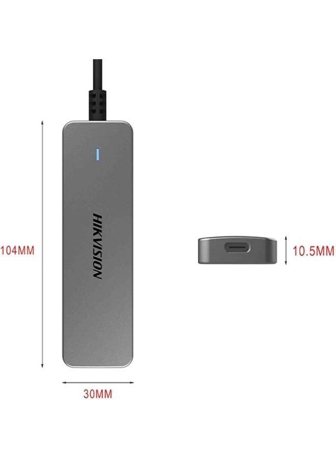 Hikvision DS401 4-in-1 Multi-Purpose USB Hub, USB 3.0, Gray, by Hikvision - Image 2