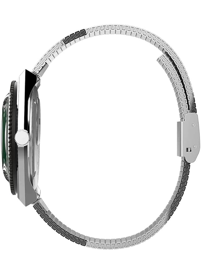 TIMEX Men Analogue Quartz Watch With Stainless Steel Strap Silver - Image 3