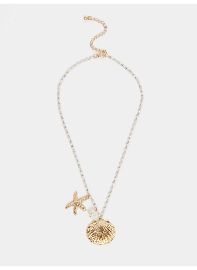 Styli Styli Shell Star Fish Necklace