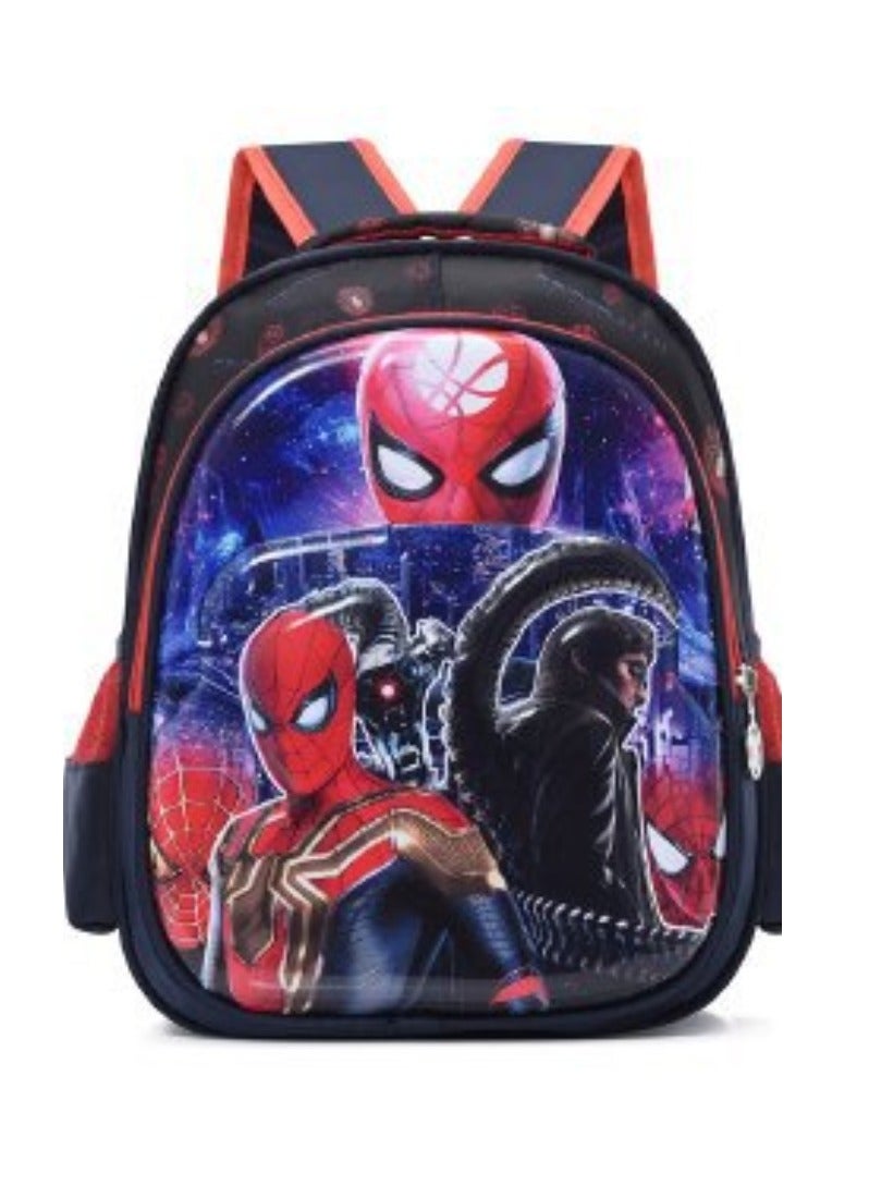 Cartoon Spider-Man Backpack For Boys and Girls Aged 3-6 Years Old