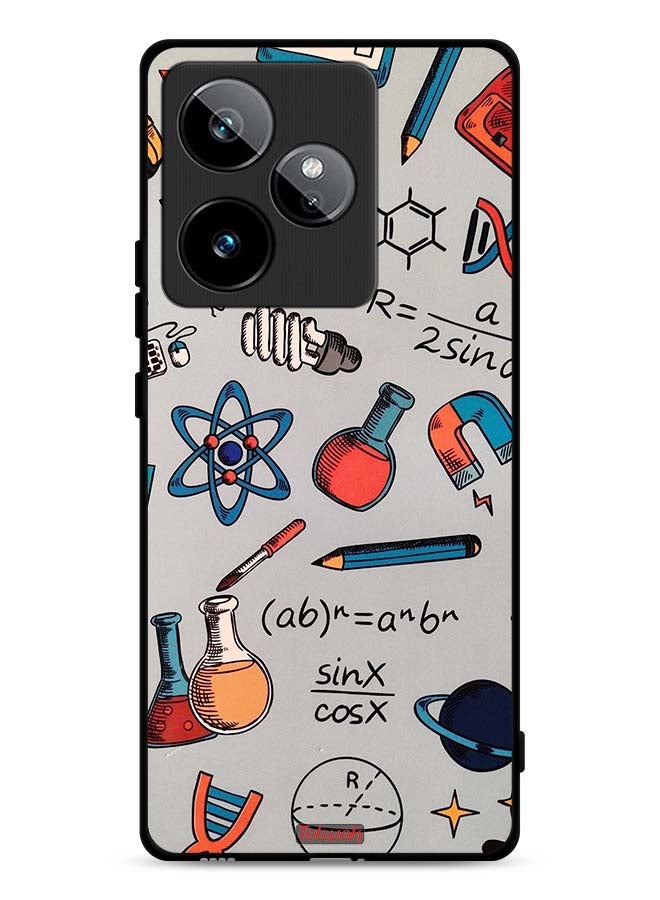 Tolwak Realme GT 7T 5G Protective Case Cover Science Tags