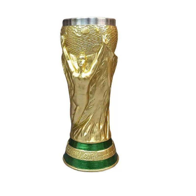 كوب بيرة على شكل كأس العالم 2026 – كأس منحوت من الراتنج الملون – هدية تذكارية لمشجعي كرة القدم وديكور منزلي – هدية رياضية فاخرة - Image 5