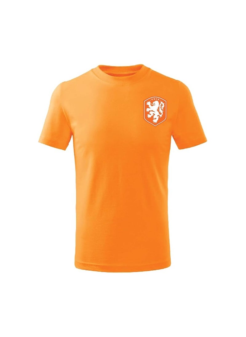 Netherland Soccer Team printed T shirts Supporting Football Team Jersey T shirts For unisex Adults - Image 1