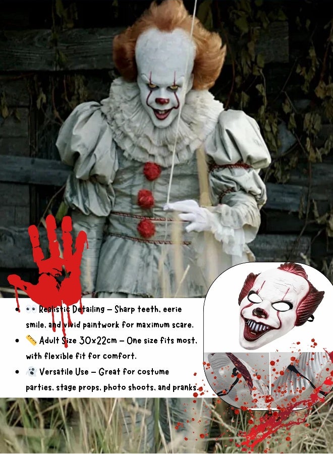 Feelings Halloween Pennywise Mask 22X26 - Image 4