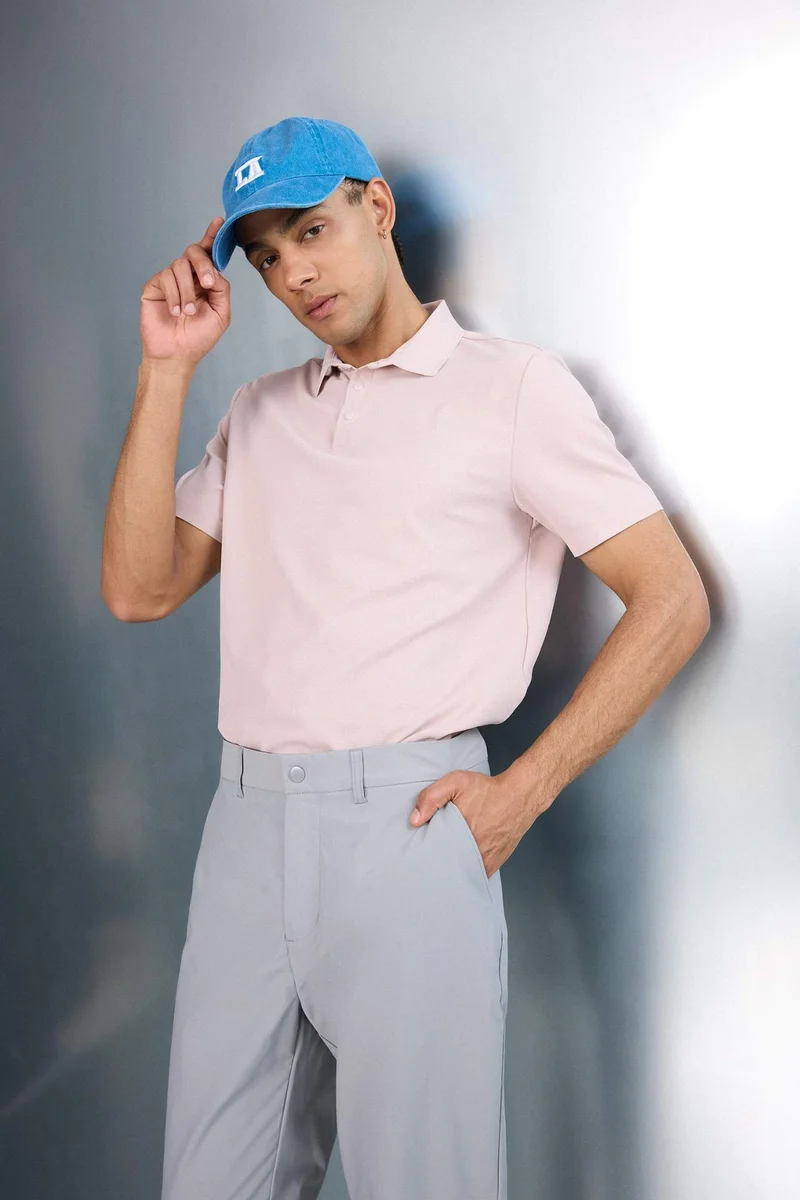 DeFacto Standard Fit Sports Short Sleeve Polo T-Shirt
