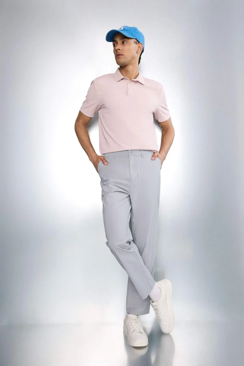 DeFacto Standard Fit Sports Short Sleeve Polo T-Shirt
