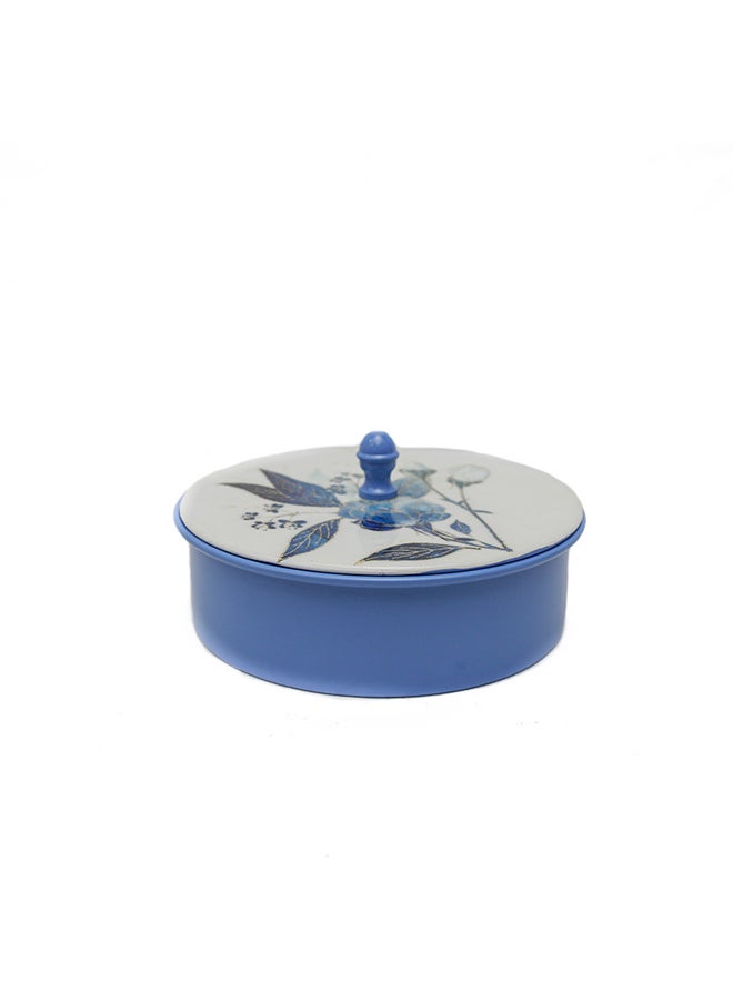 Akdc Metal Date Pot 6" A Compact And Elegant Container That Adds A Touch Of Tradition To Your Kitchen Or Dining Space. - Image 1