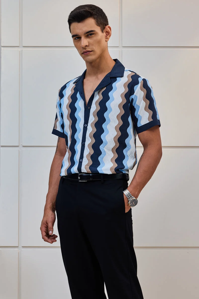 SNITCH Abstract Box Fit Shirt