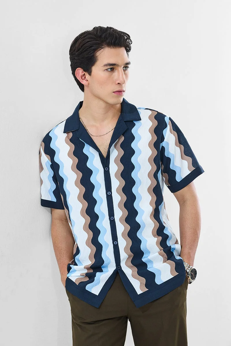 SNITCH Abstract Box Fit Shirt