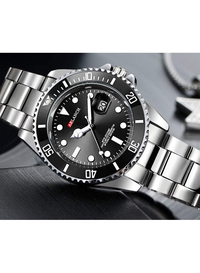 ARLANCH Watches For Men Analog Mens Watch 40Mm Large Face Easy Read Stainless Steel Business Watch Luminous Classic Luxury 30M Waterproof Mens Wrist Watches - Image 5