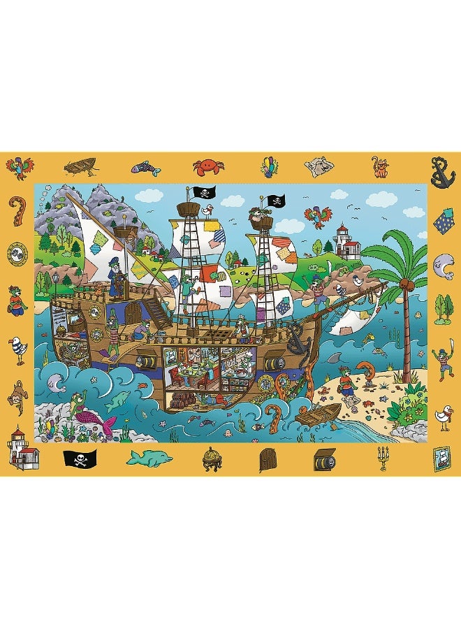 تريفل بازل عائلة تريفليك بسفينة القراصنة 100 قطعة - 15594 - Image 2