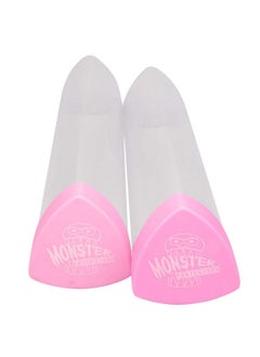 Monster Protectors Playmat Tube Prismshaped Play Mat Tube (Pink) Won Roll Easy In And Out Design (2 Pack)  - Image 3