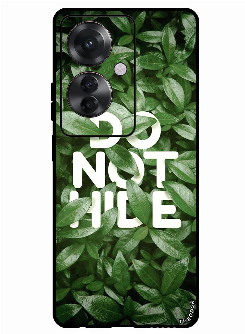 Theodor Protective Case Anti Scratch Shock Proof Bumper Cover For Oppo Reno 11F Do not Hide - Image 1