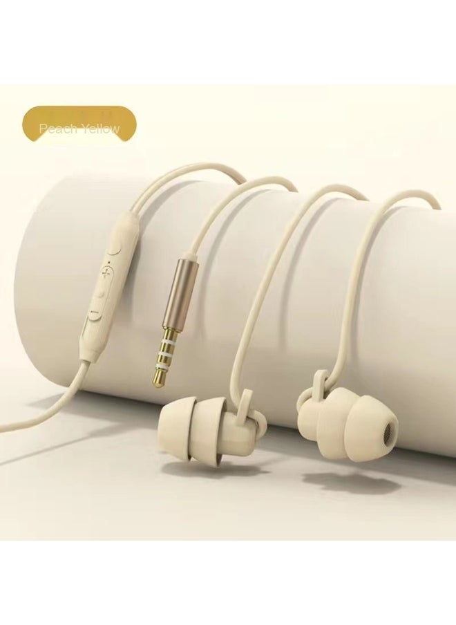 Generic - New Generation Sleep Headphones - In-Ear Wired Silicone Earbuds for Side Sleeping, Noise Isolation, Soft Silicone with Built-in Microphone - Image 1