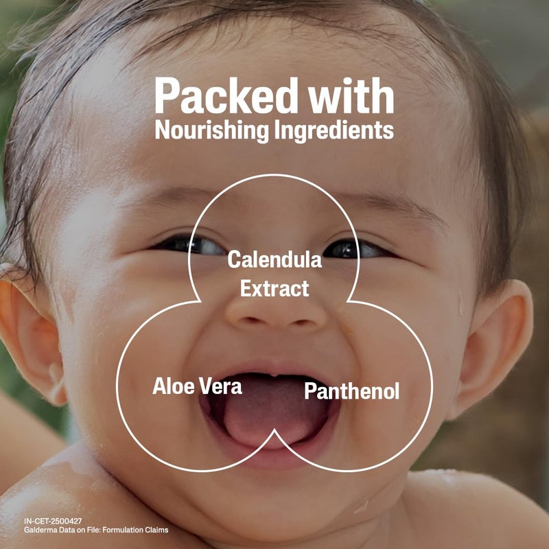 Cetaphil غسول وشامبو سيتافيل للأطفال، خالي من الدموع، خالي من البارابين، الملونات والزيوت المعدنية، 13.5 أونصة سائلة (قد يختلف التعبئة) - Image 4