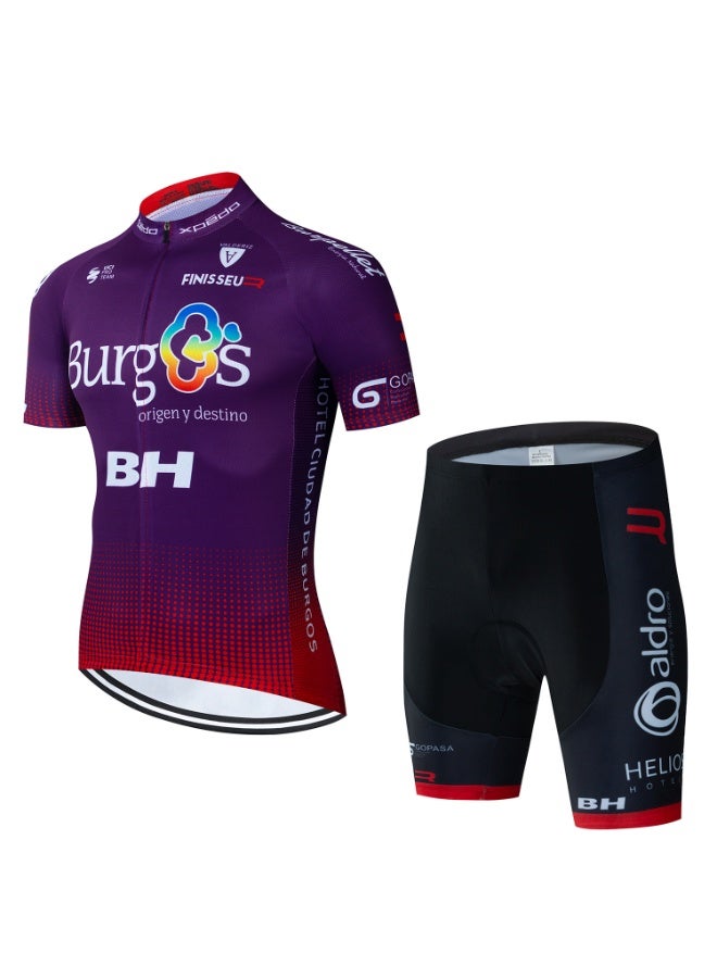 KUYING Summer Short Sleeved Cycling Suit Set  - Image 1
