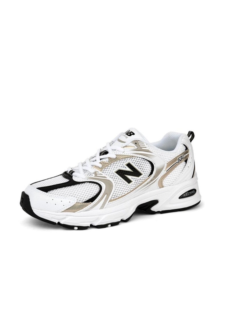New Balance New Balance 530 Casual Colorblock Sneakers White/Gold/Black  - Image 2