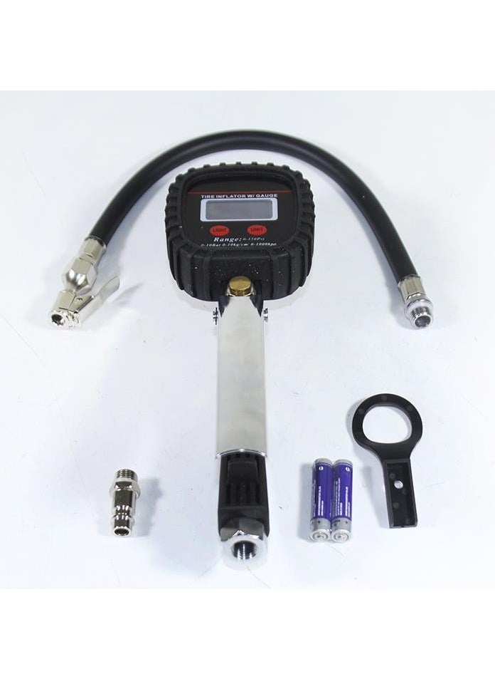 NiTools Professional Tire Inflator with Digital Display 150 Psi 