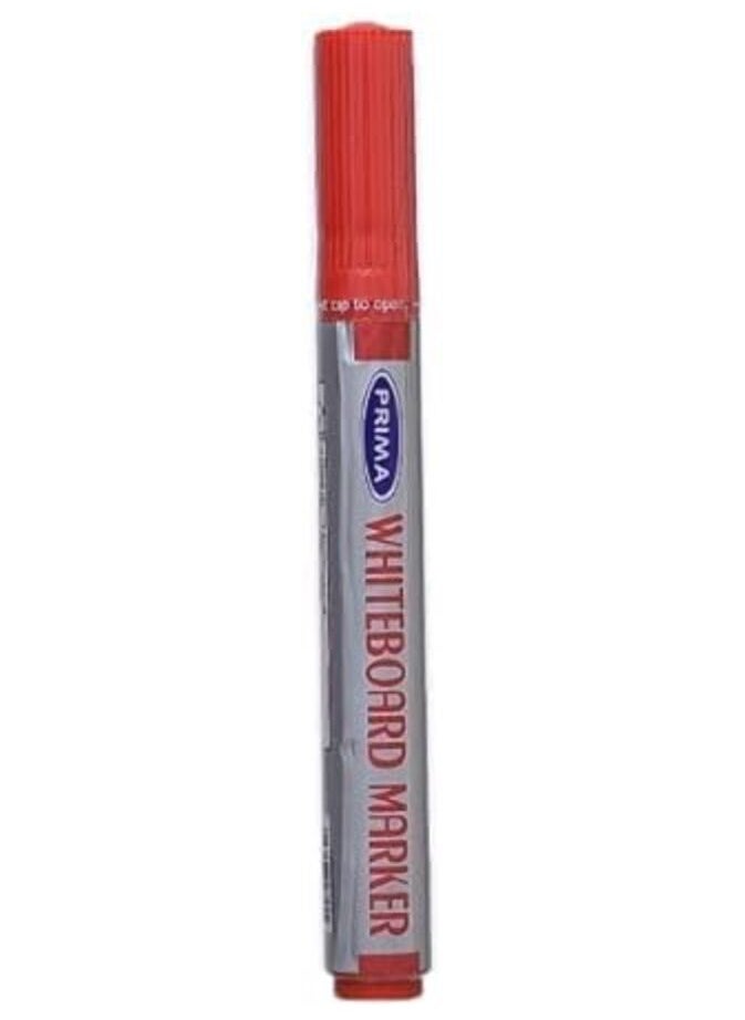 PRIMA Prima white board marker erasable ink set of 12 pcs. - red  - Image 3