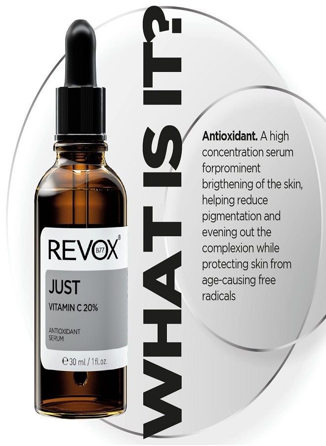 JUST Vitamin C 20%  Antioxidant Serum 30ml