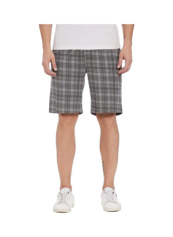 JOCKEY Jockey IM02 Men Tencel Micro Modal Cotton Elastane Stretch Regular Fit Checkered Sleep Shorts with Side Pockets